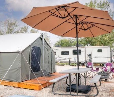 Funstays Glamping Setup Tent In Rv Park #4 Ok-T4 摩押 外观 照片