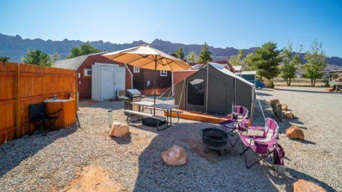 Funstays Glamping Setup Tent In Rv Park #4 Ok-T4 摩押 外观 照片