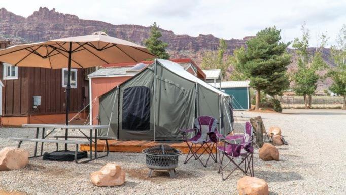 Funstays Glamping Setup Tent In Rv Park #4 Ok-T4 摩押 外观 照片
